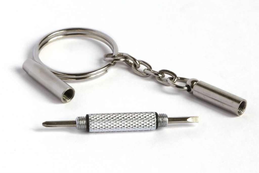 Porte clefs tournevis